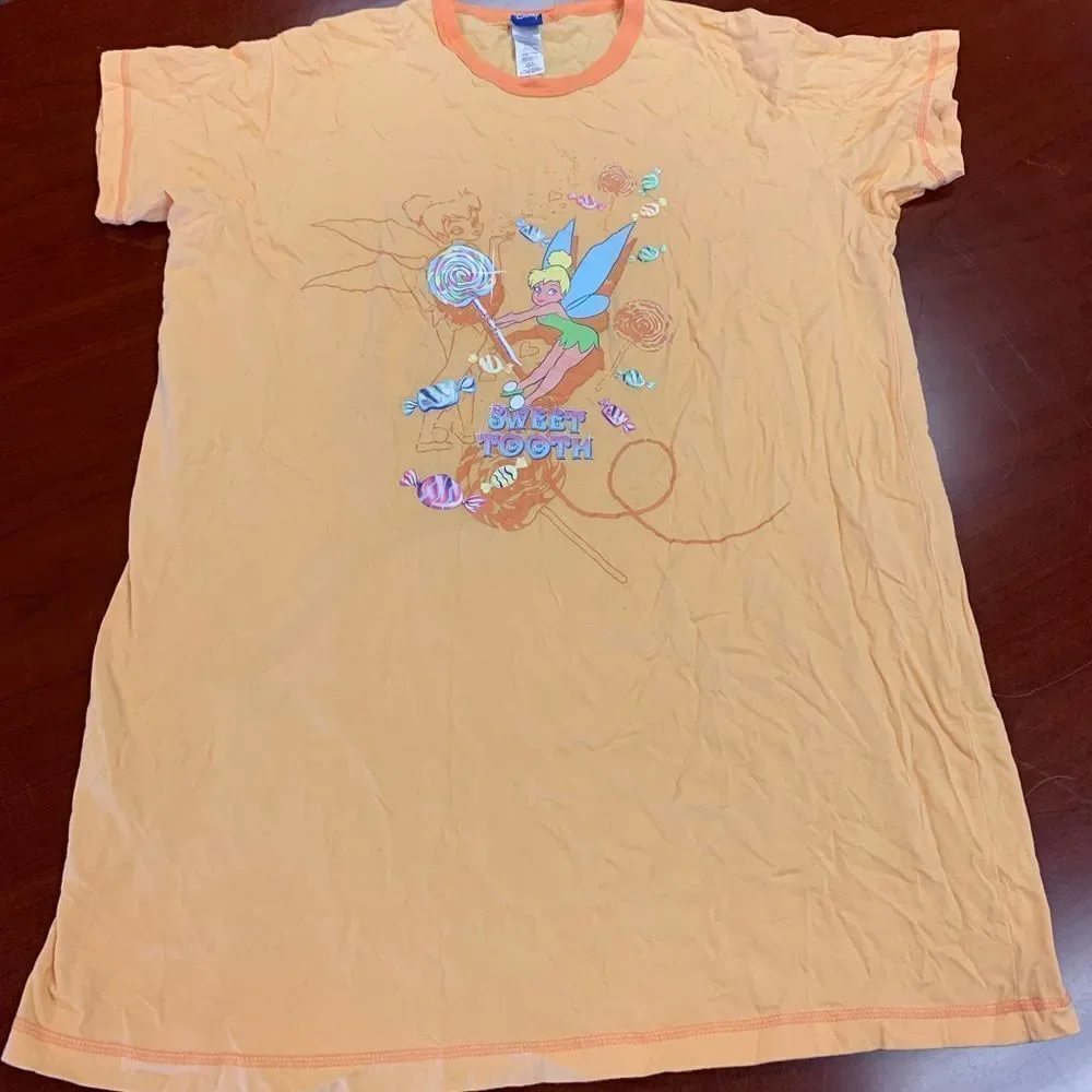 Disney Tinkerbell Sweet Tooth Night Shirt sz 2X - Picture 1 of 3
